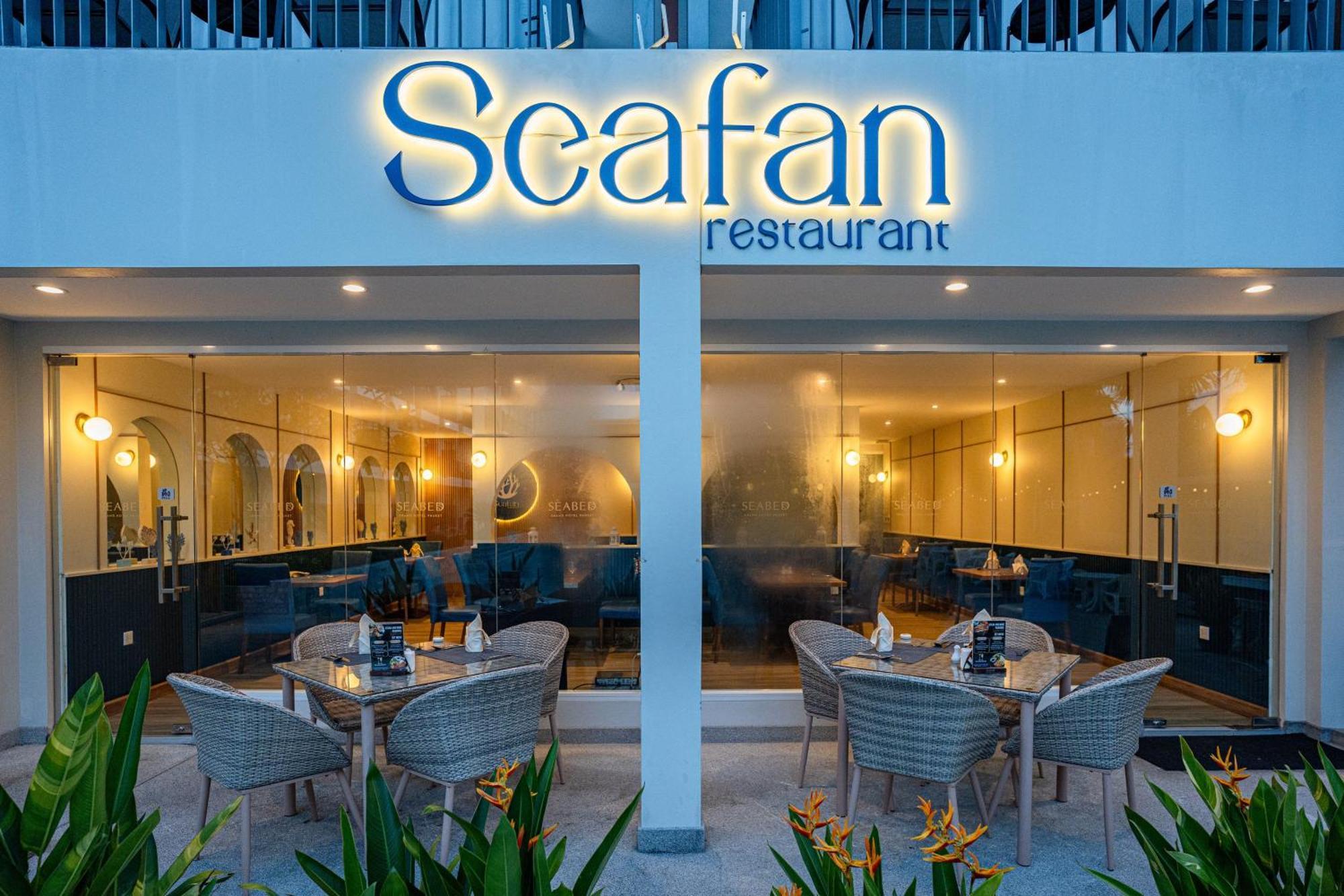 Seabed Grand Hotel Phuket - Sha Extra Plus Exterior foto Seafan Restaurant